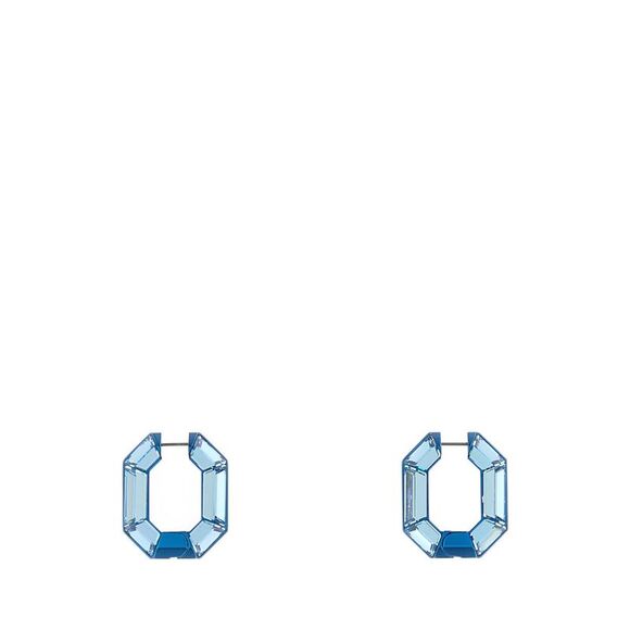 Swarovski Women Light Blue Crystal Lucent Earrings